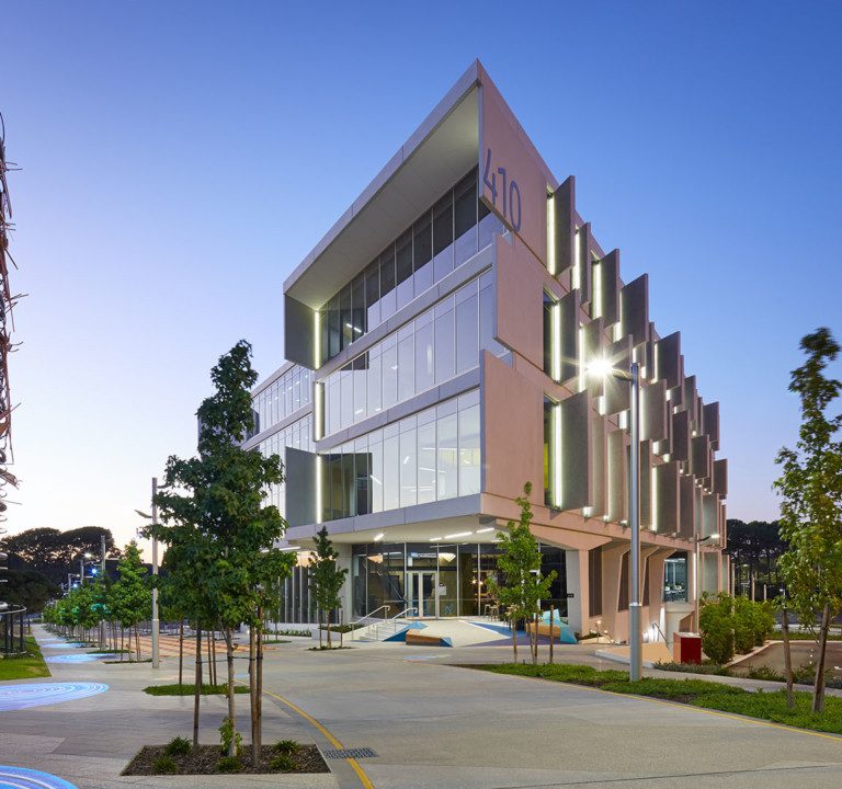 Exterior photo of Building 410